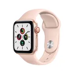 Apple Watch SE + Cellular 40 mm Caja de aluminio en Oro Correa Deportiva rosa Arena precio