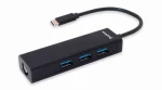 Hub BestCom 4 en 1 usb-c a 3 3.0 Ethernet RJ-45 precio