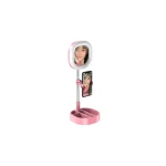 aro de luz LED selfie bin ligth y3 rosado precio