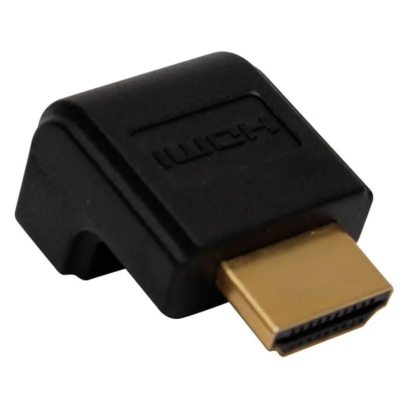 Adaptador HDMI BestCom Macho Hembra 90° negro precio colombia