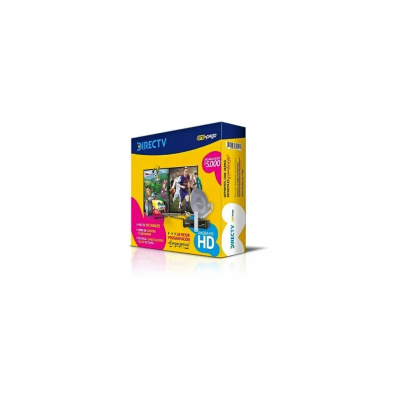DIRECTV prepago kit para 1 tv auto instalable 100 precio