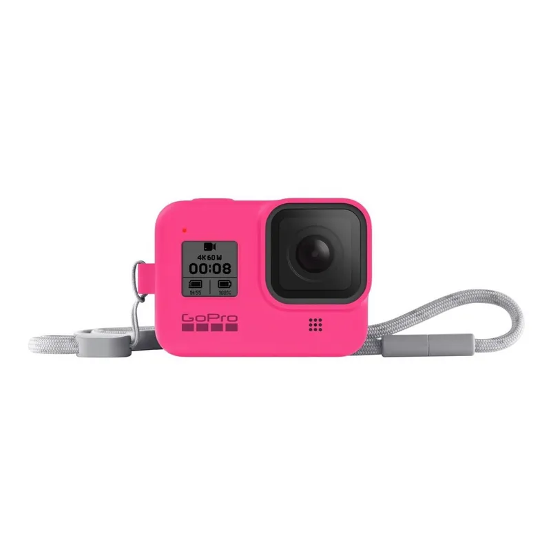 Funda y Correa GoPro para hero8 black rosado precio