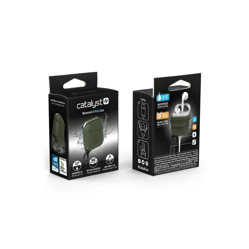 Estuche Case catalyst Apple AirPods v1 v2 green precio