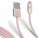 Cable tipo C 1.8 m rosa precio