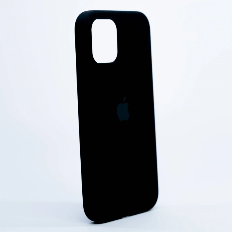 Carcasa iPhone 12 12 Pro Silicone Case negro precio colombia