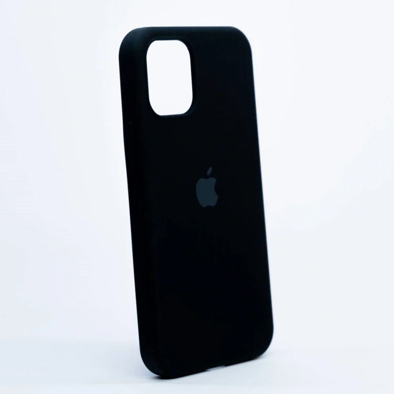 Carcasa iPhone 12 mini Silicone Case negro precio colombia