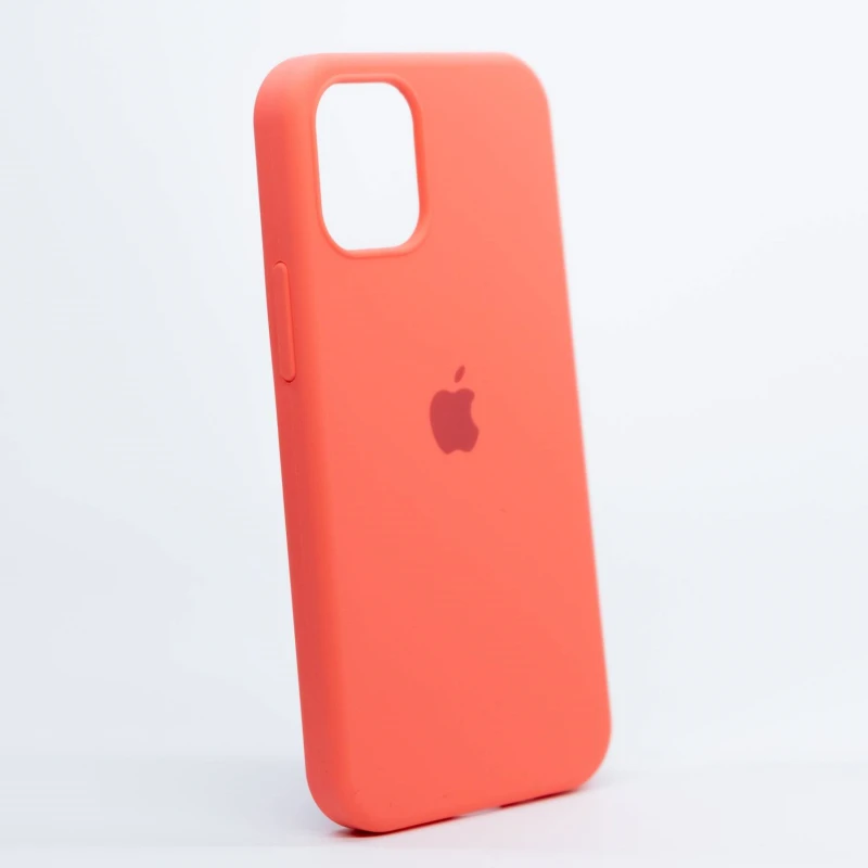 Carcasa iPhone 12 mini Silicone Case Salmon precio colombia