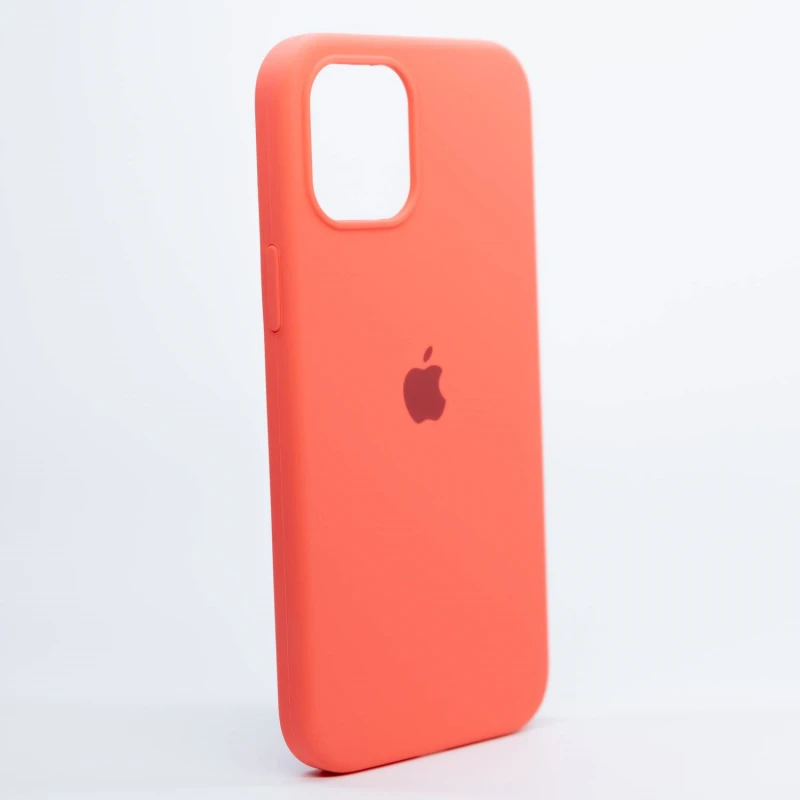 Carcasa iPhone 12 Pro Max Silicon Case Salmon precio colombia