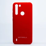 Carcasa Moto One Fusion Silicone Case rojo precio