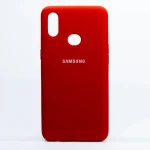 Carcasa Samsung A10 A10S Silicone Case rojo precio