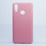 Carcasa Samsung A10 A10S Silicone Case rosado precio