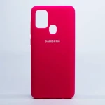 Carcasa Samsung A21 A21S Silicone Case fucsia precio
