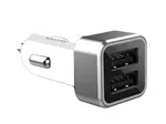 Cargador Auto 2USB 4.8mAh blanco Kalley precio