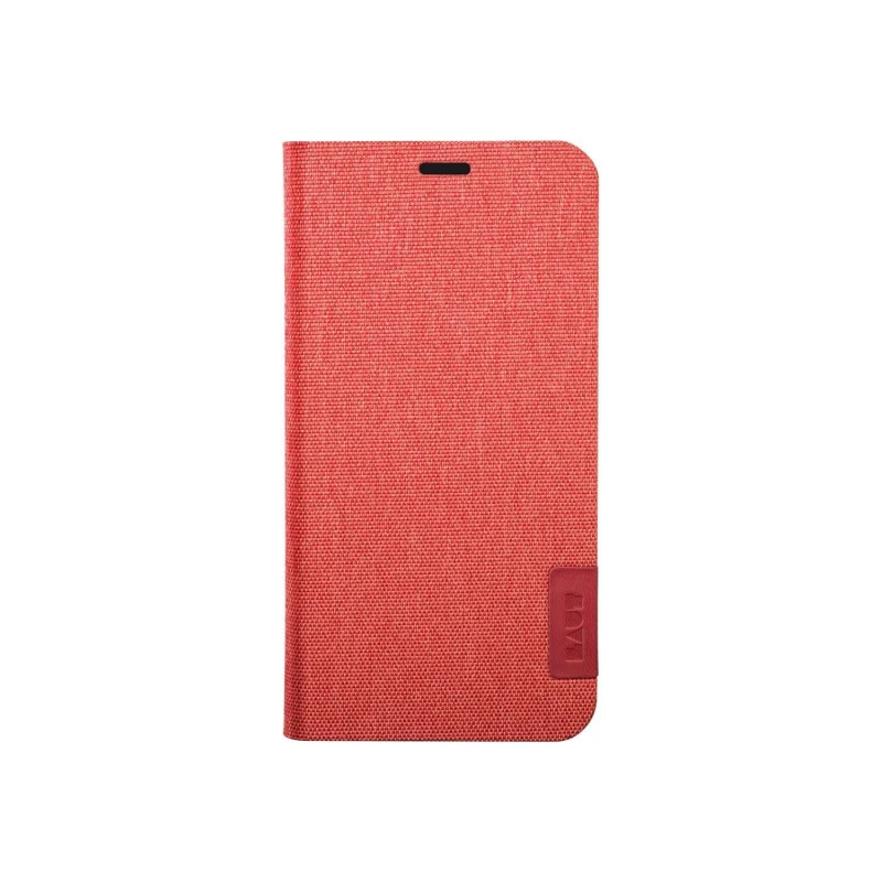 Estuche para iPhone X tipo folio Laut rojo precio colombia