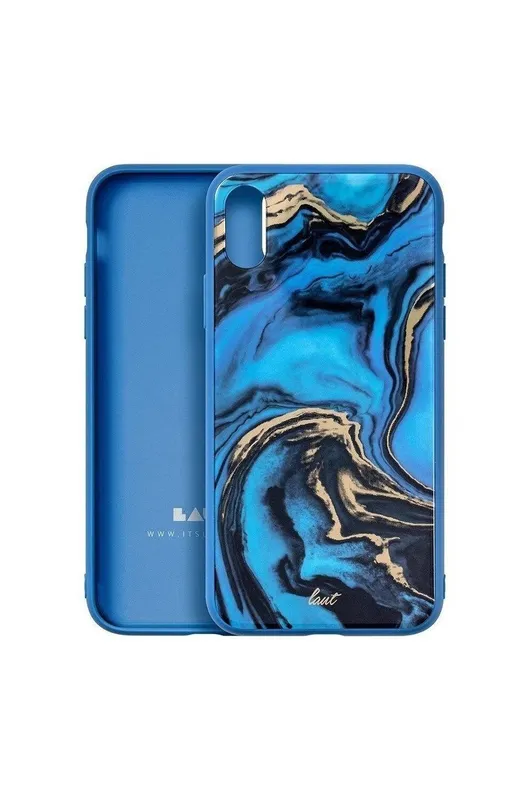 Estuche para iPhone Xr Laut mineral azul precio colombia