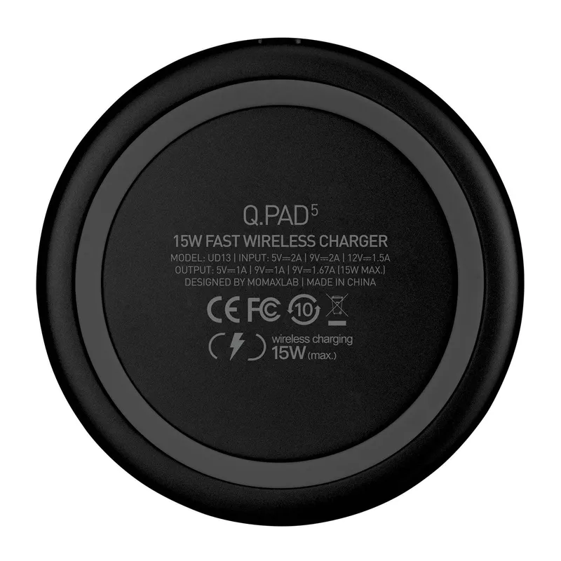 Cargador Inalámbrico q. pad5 15 w opiniones