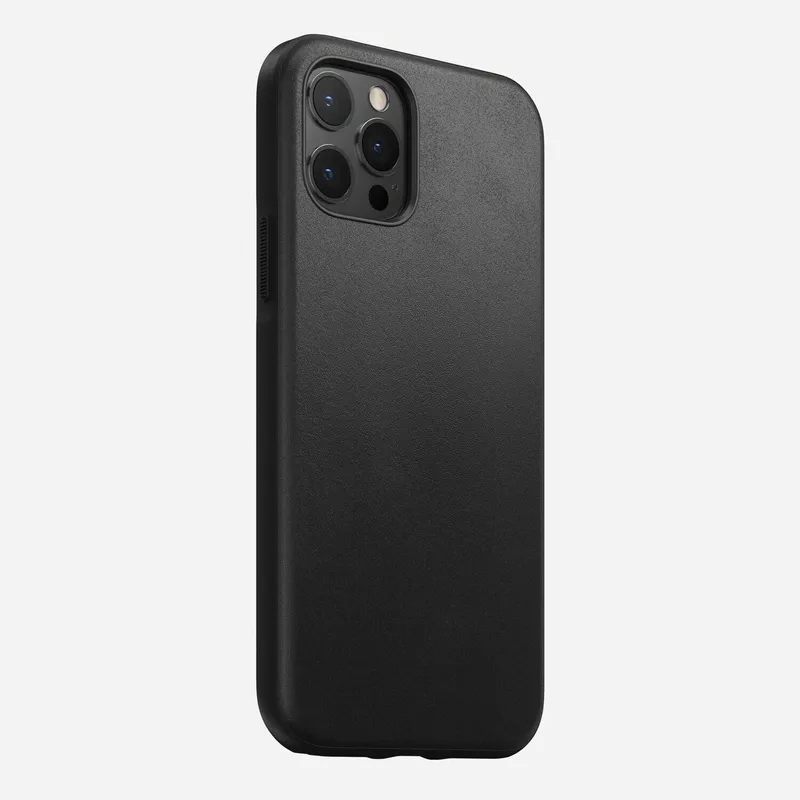 Funda nomad iPhone 12 12-12pro 6.1 inch cuero BLK12 black precio colombia