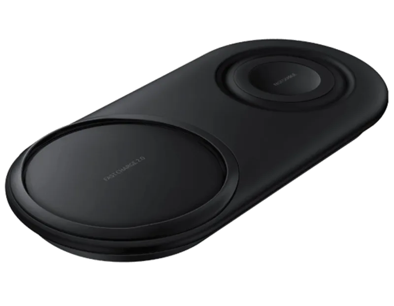 Base Cargador Samsung inalámbrico Dúal Cargá Rápida 12 w barato