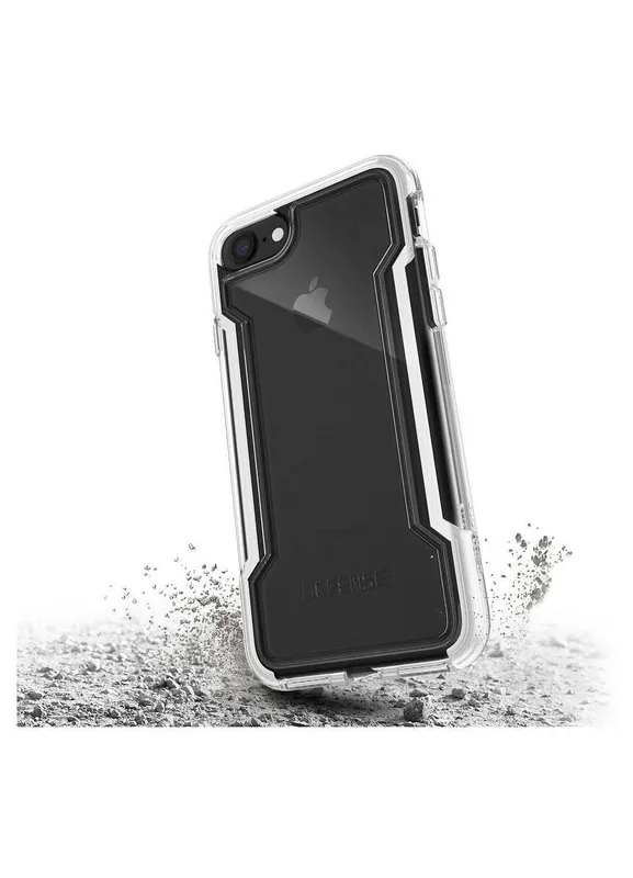 Estuche para iPhone SE xdoria clear 456419 blanco precio colombia