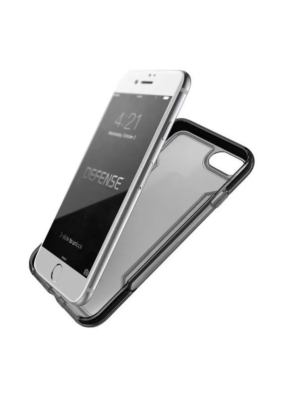 Estuche para iPhone SE xdoria clear 456426 negro opiniones