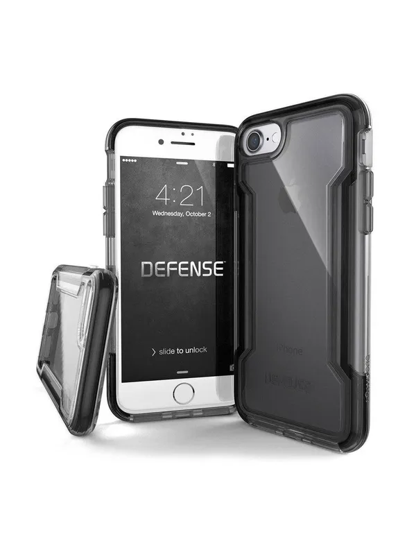 Estuche para iPhone SE xdoria clear 456426 negro precio