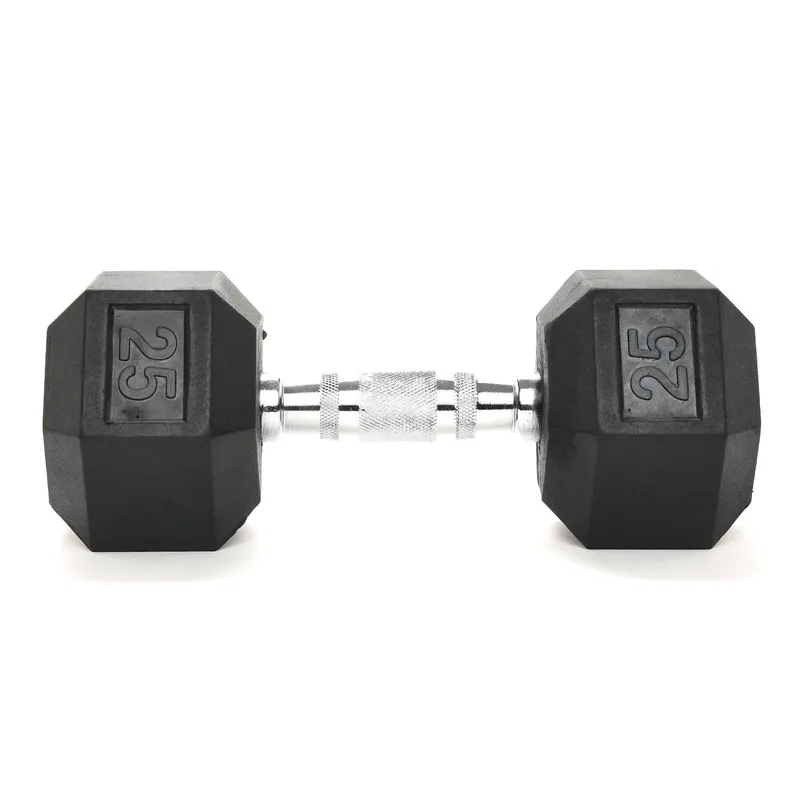 Mancuerna Hexagonal Caucho 25 lb Everlast precio