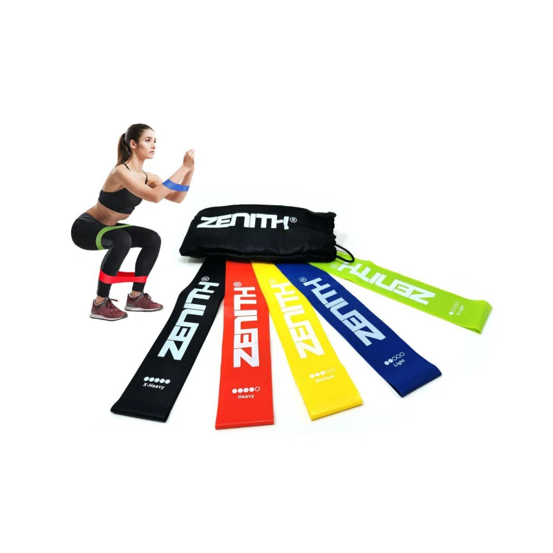 Kit de Bandas elásticas de resistencia x 5 zenith precio