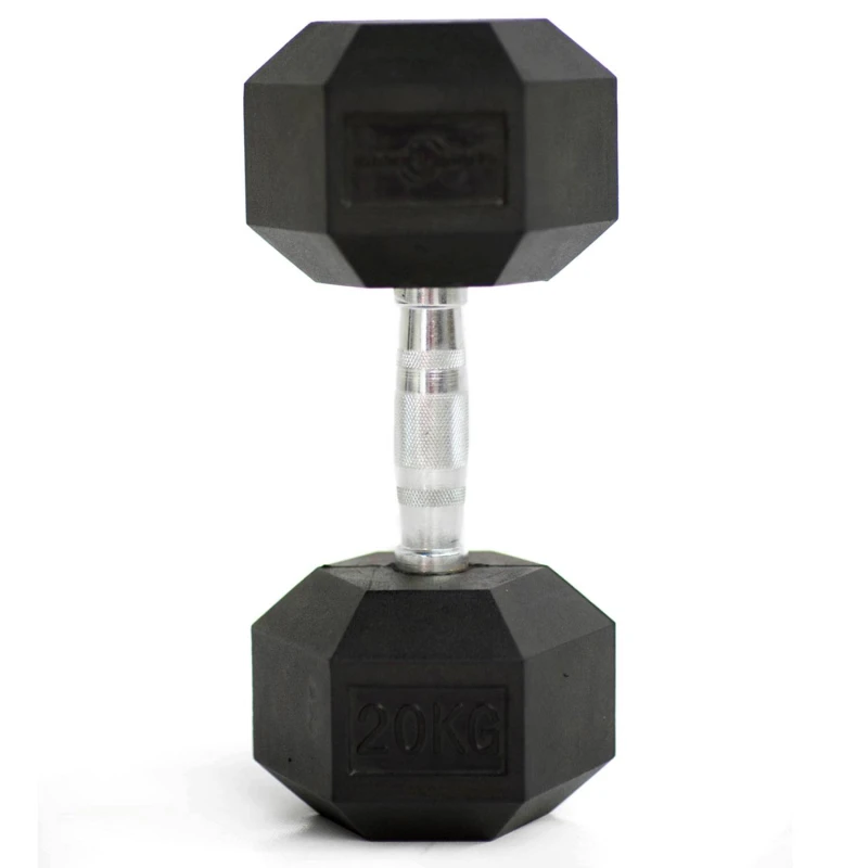 Mancuerna Encauchetada 20 kg Hexagonales precio