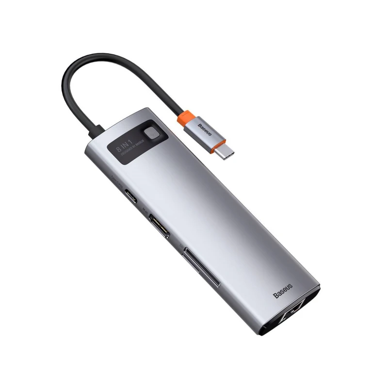 Hub baseus 8-1 multi-functional Adaptador tipo-c a precio