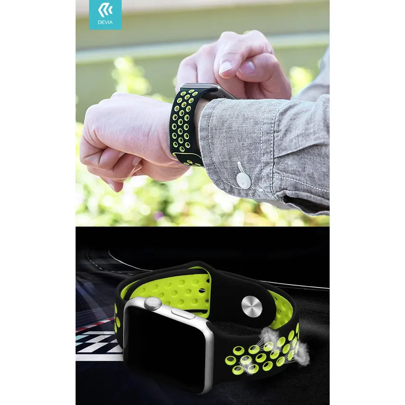 Pulso para Apple watch 42/44 mm silicona negro precio colombia
