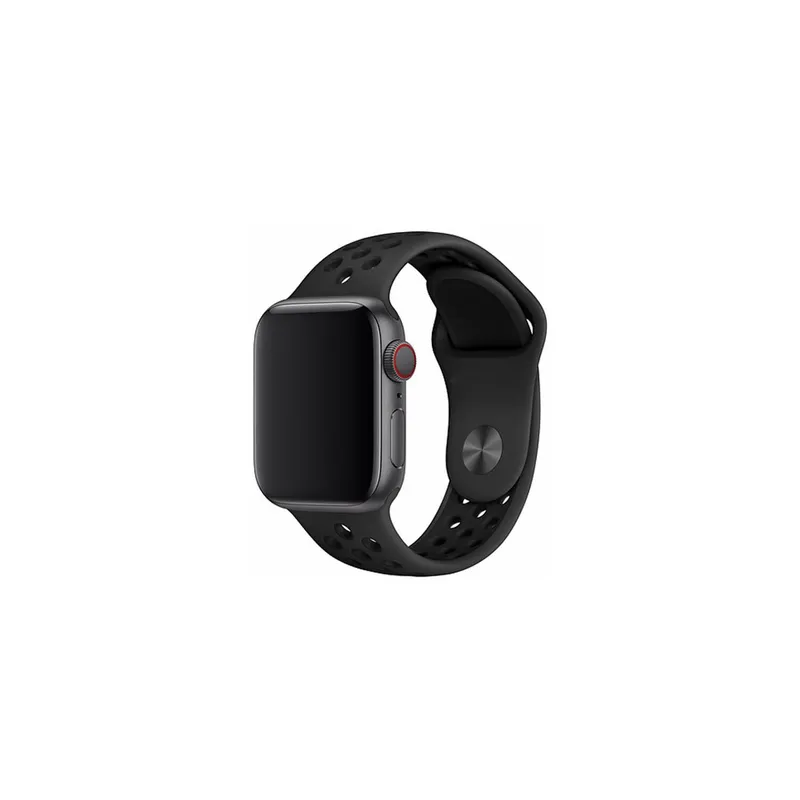 Pulso para Apple watch 42/44 mm silicona negro precio