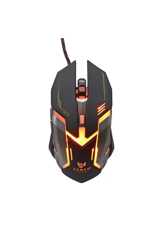 Mouse gamer Tech Retroiluminado 3200dpi Gt9 opiniones