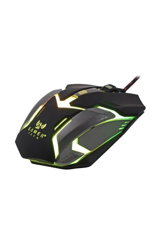 Mouse gamer Tech Retroiluminado 3200dpi Gt9 precio