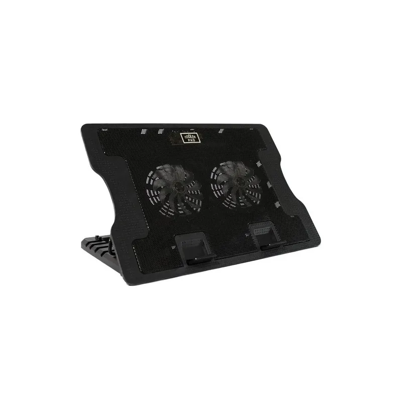 Base refrigerante 638 a 2 ventiladores negro barato