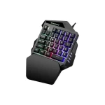 teclado gamer pro luces USB sola mano precio