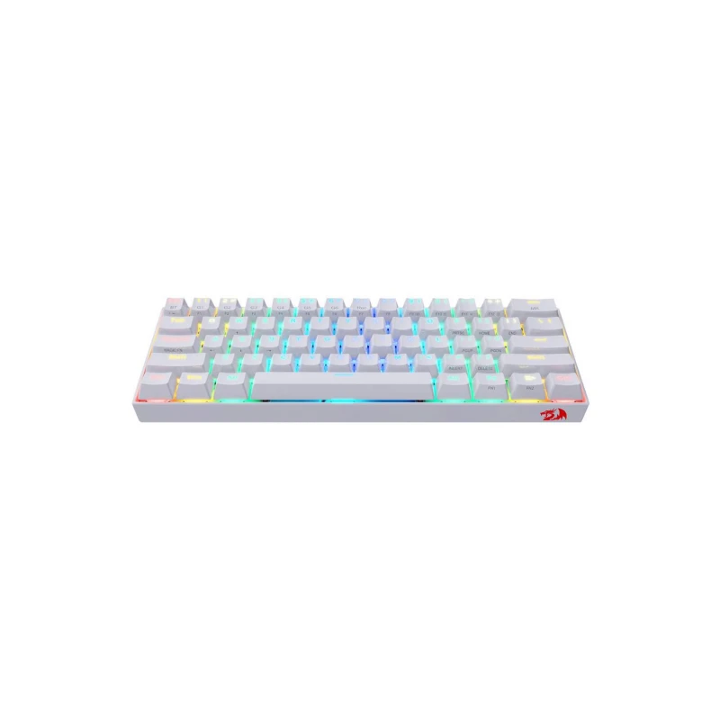 teclado gamer redragon k530 draconic blanco rgb precio