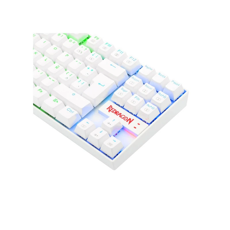 teclado gamer redragon kumara blanc rgb red Switch review
