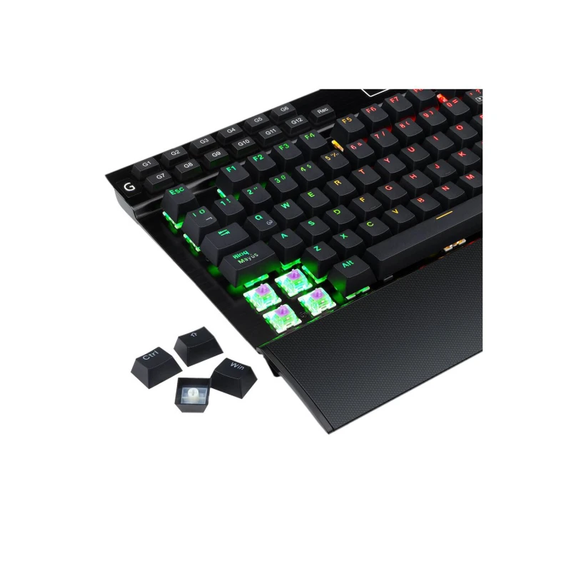 teclado gamer redragon yama negro teclado mecanico opiniones