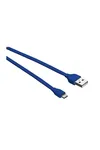 Cable Trust micro-usb 1mtr 20136 azul precio