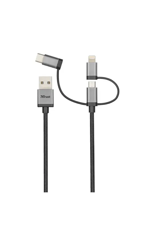 Cable de carga Trust 3 en 1 micro-usb-c ligh precio