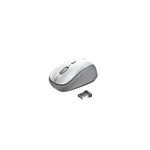 Mouse inalámbrico USB Trust yvi blanco precio