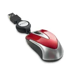 Mouse óptico Mini Travel 97255 rojo precio