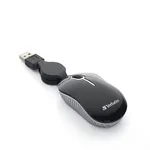 Mouse óptico de Viaje con Cable Verbatim 98113 negro precio