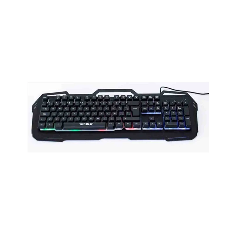 teclado gamer metálico USB wb-539 retroiluminado precio colombia