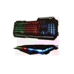 teclado gamer metálico USB wb-539 retroiluminado precio