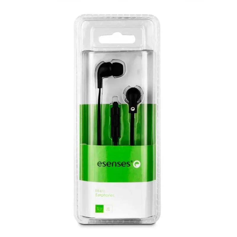 Audífonos Deportivos Esenses Alámbricos In Ear Manos Libres EB-610 negro review