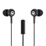 Audífonos Esenses Alámbricos In Ear Manos Libres EB-400 negro precio