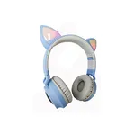 Diadema Audífonos orejas de gato luces LED mic precio