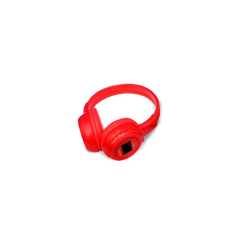 Diadema bluetooth marca music ref N-65bt rojo precio colombia