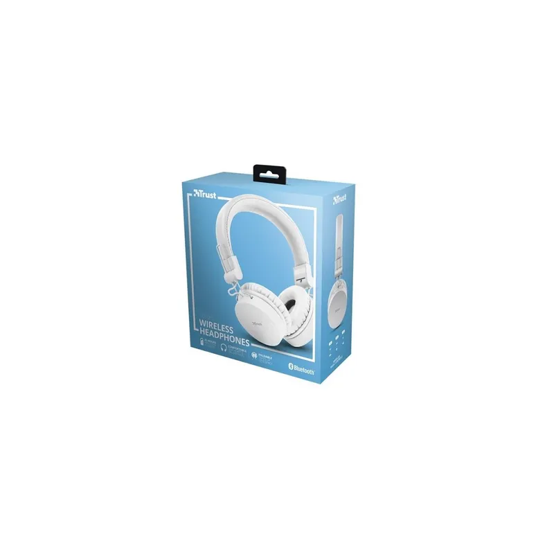 Audifonos Diadema bluetooth Trust tones blanco precio